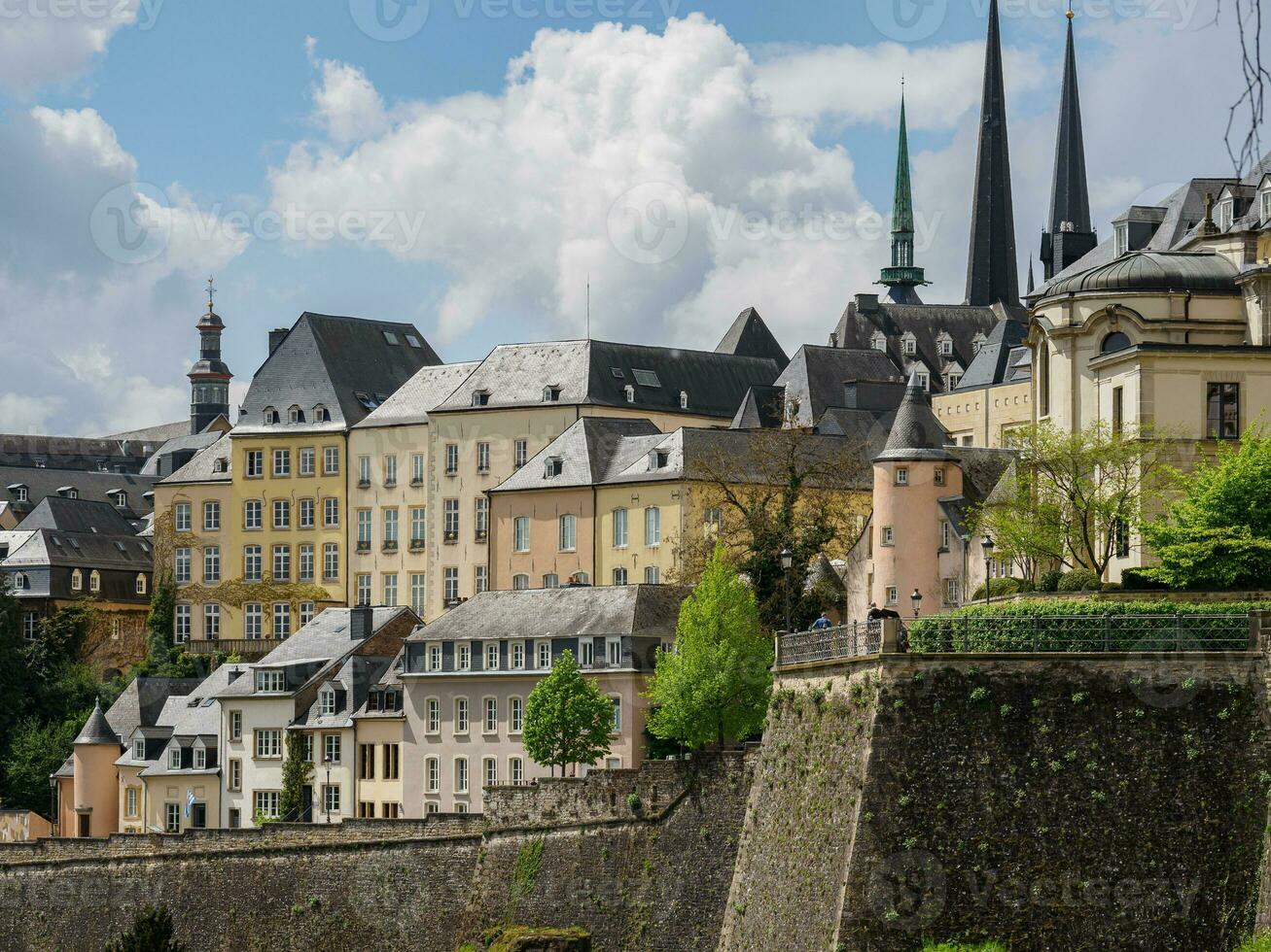 the city of luxembourg photo