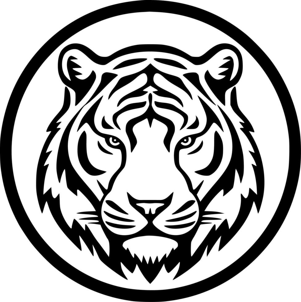 Tigre - alto calidad vector logo - vector ilustración ideal para camiseta gráfico