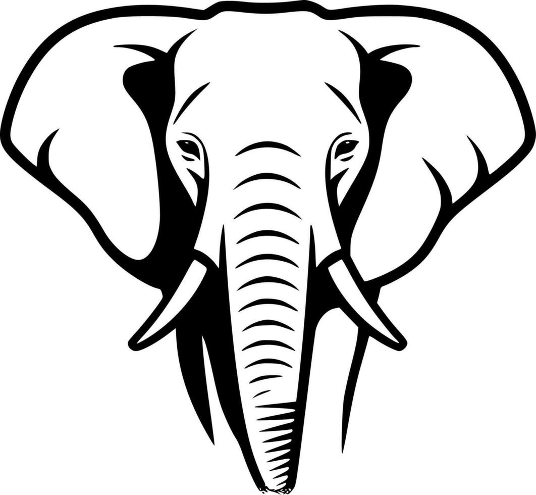 Elephant - High Quality Vector Logo - Vector illustration ideal for T-shirt graphic