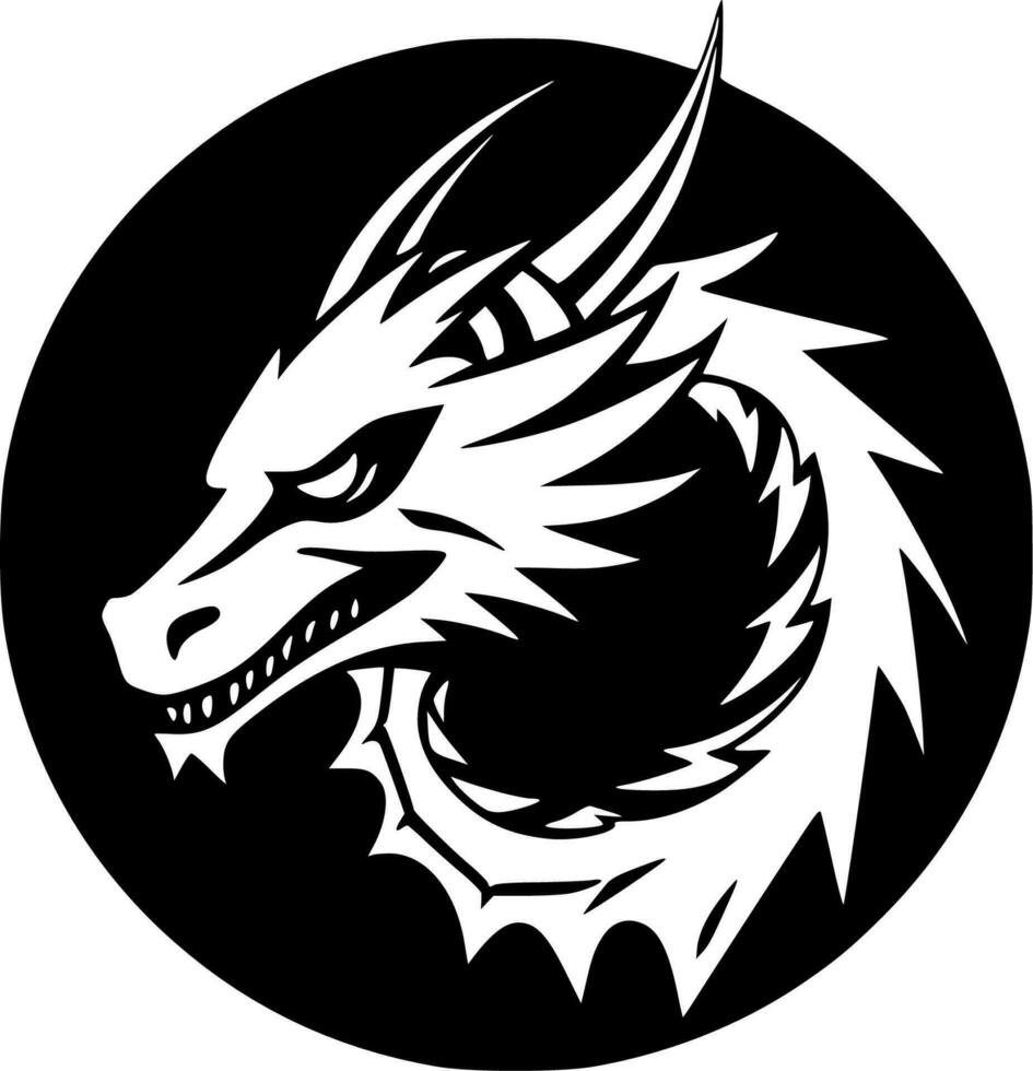 Dragon - High Quality Vector Logo - Vector illustration ideal for T-shirt graphic