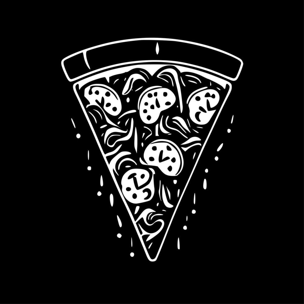 Pizza - High Quality Vector Logo - Vector illustration ideal for T-shirt graphic