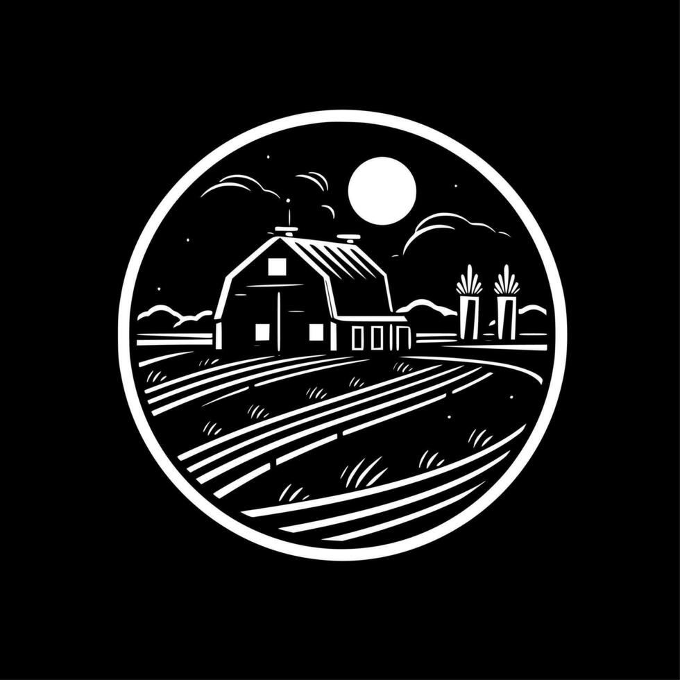 Farm - High Quality Vector Logo - Vector illustration ideal for T-shirt graphic