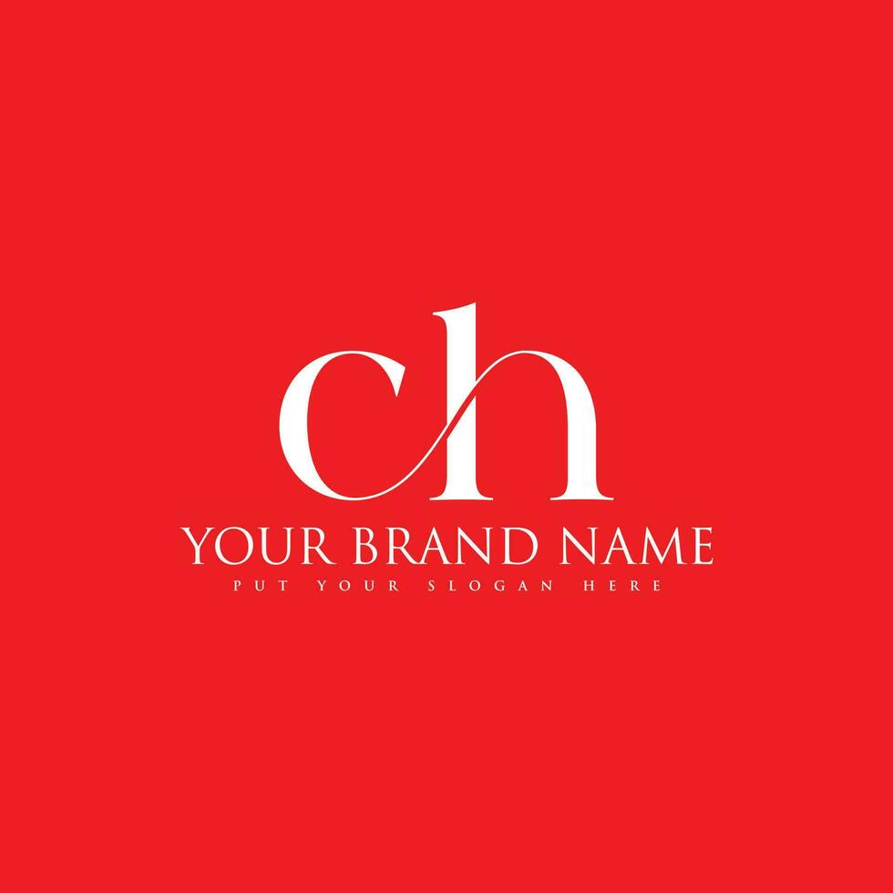 CH Alphabet luxury letters Initials Monogram logo, C and H free Vector