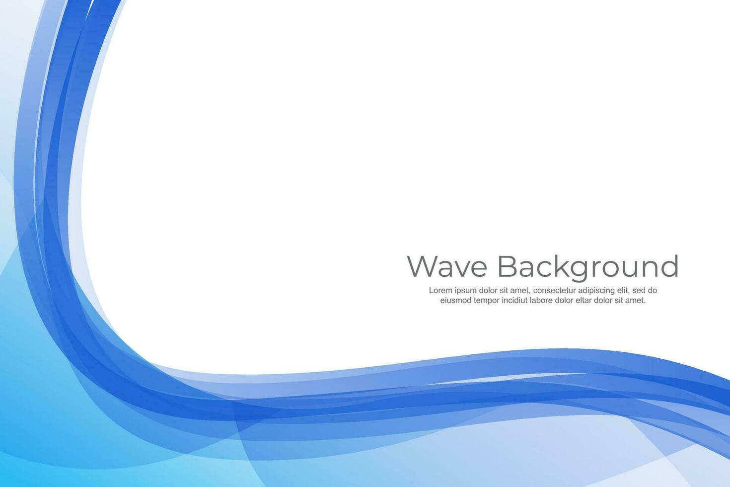 Abstract stylish wave vector background