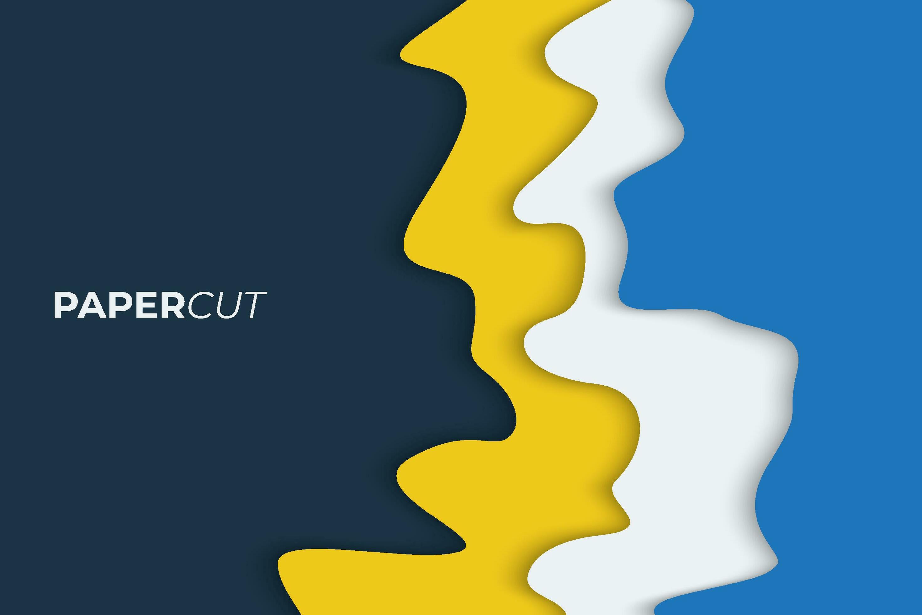 Abstract wavy paper background in bright colors 24568322 Vector Art at