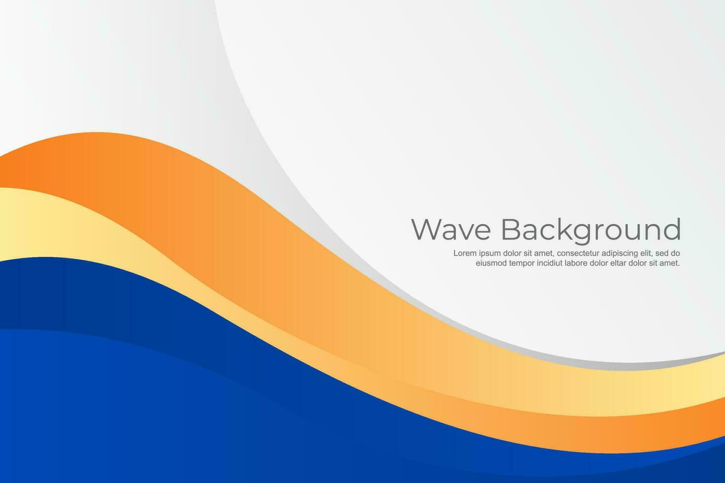 Abstract stylish wave vector background