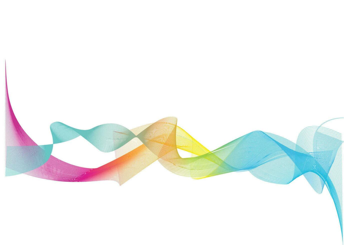 Abstract colorful background. spectrum wave. vector