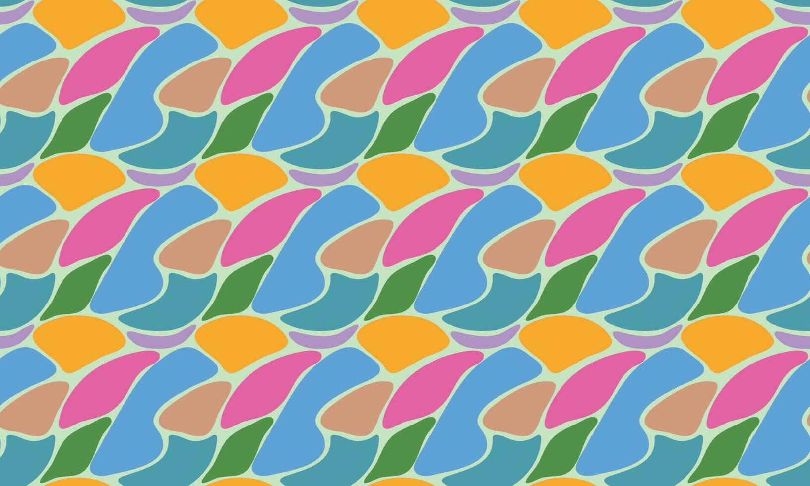 Abstract Element Seamless Pattern vector