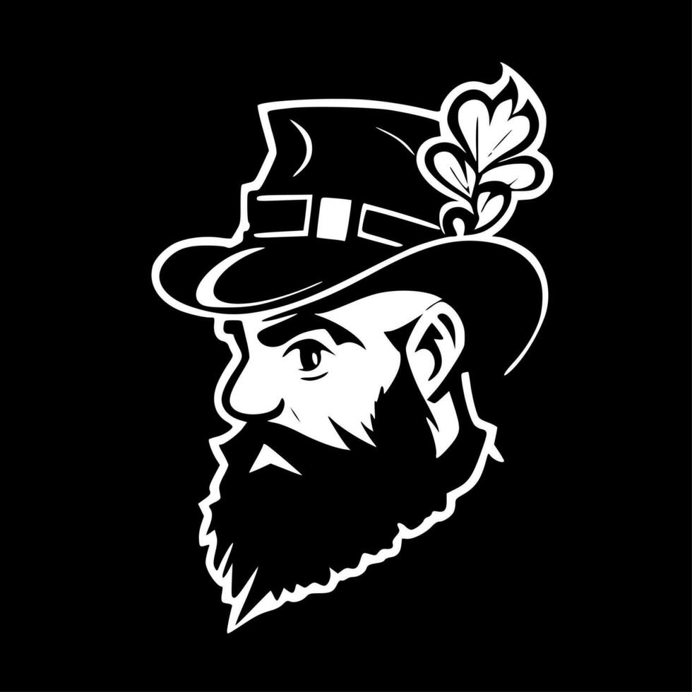 Irish - High Quality Vector Logo - Vector illustration ideal for T-shirt graphic