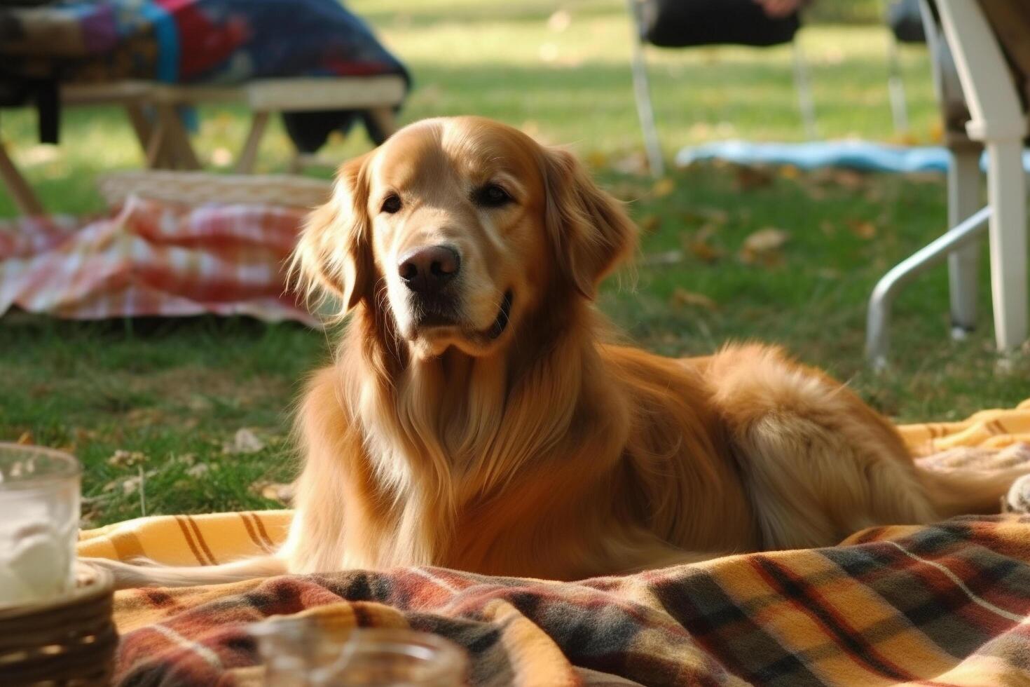 perro en real vida, contento momento con mascota ai generativo foto