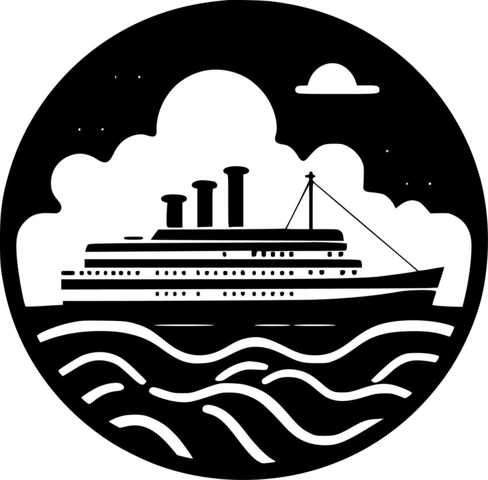 crucero - alto calidad vector logo - vector ilustración ideal para camiseta gráfico