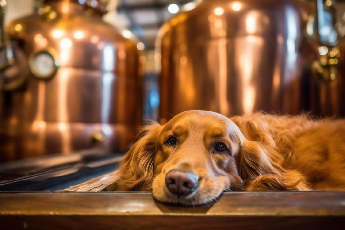 dog in real life, happy moment with pet photo