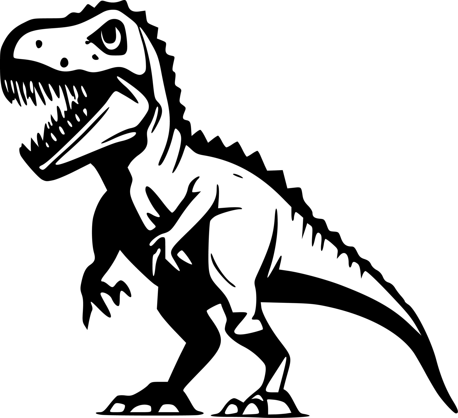 trex silhouette clip art