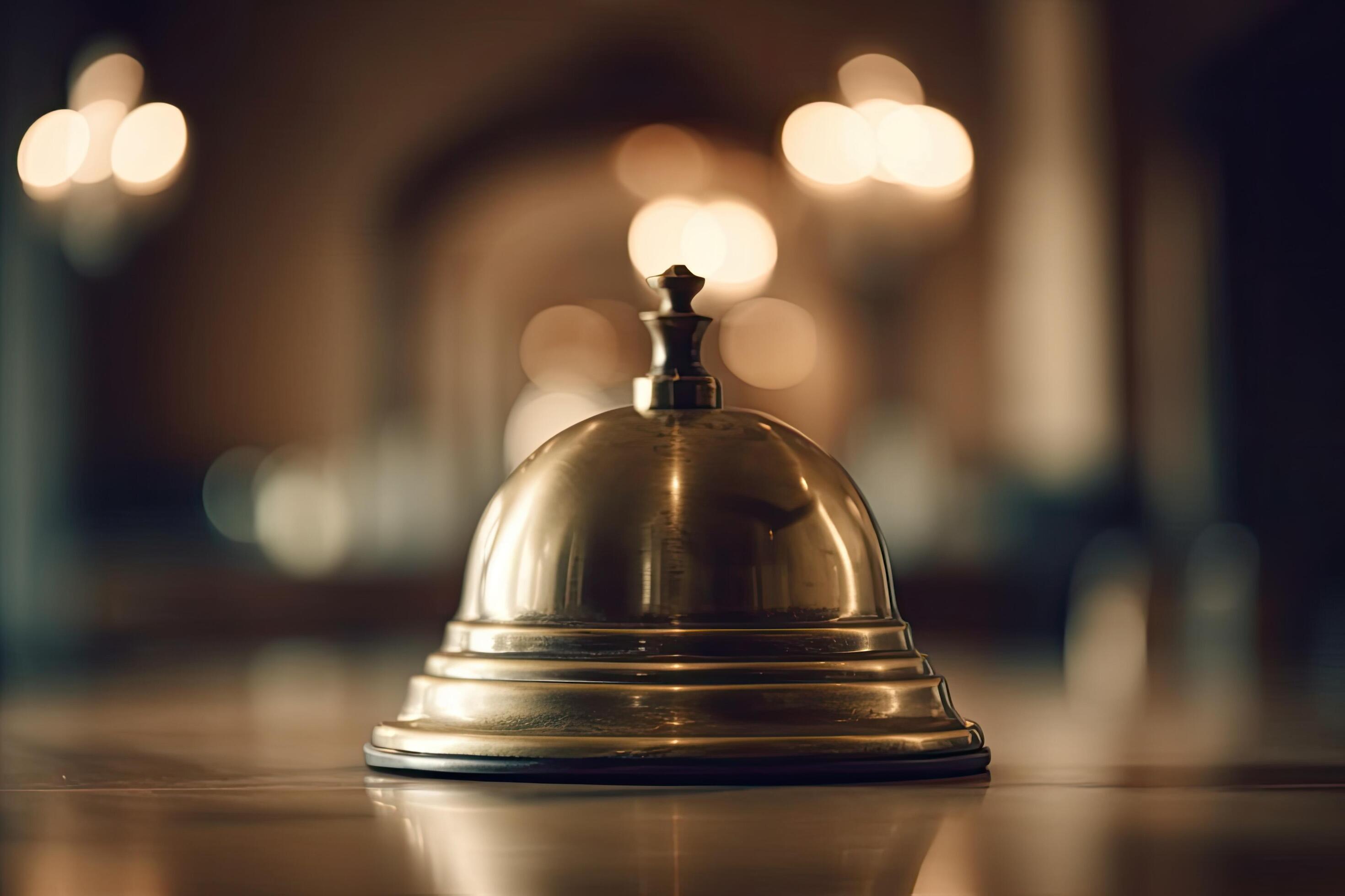 Hotel reception bell hotsell