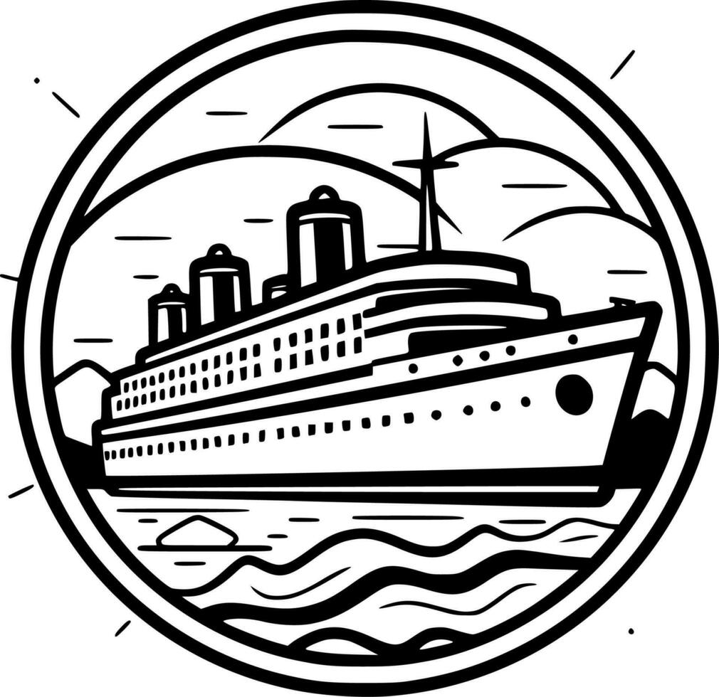 Cruise - High Quality Vector Logo - Vector illustration ideal for T-shirt graphic