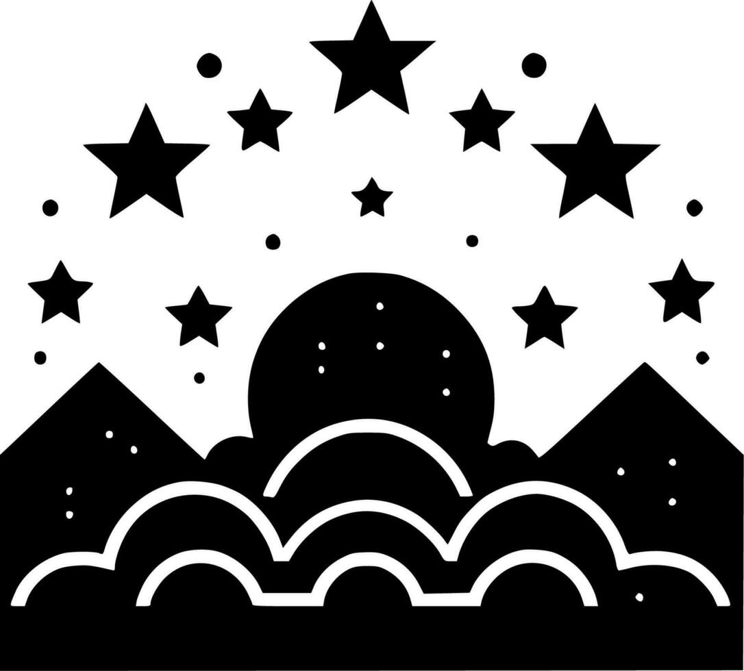 Stars - High Quality Vector Logo - Vector illustration ideal for T-shirt graphic