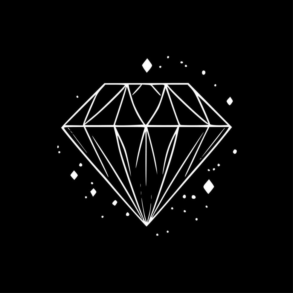 diamante de imitación - alto calidad vector logo - vector ilustración ideal para camiseta gráfico
