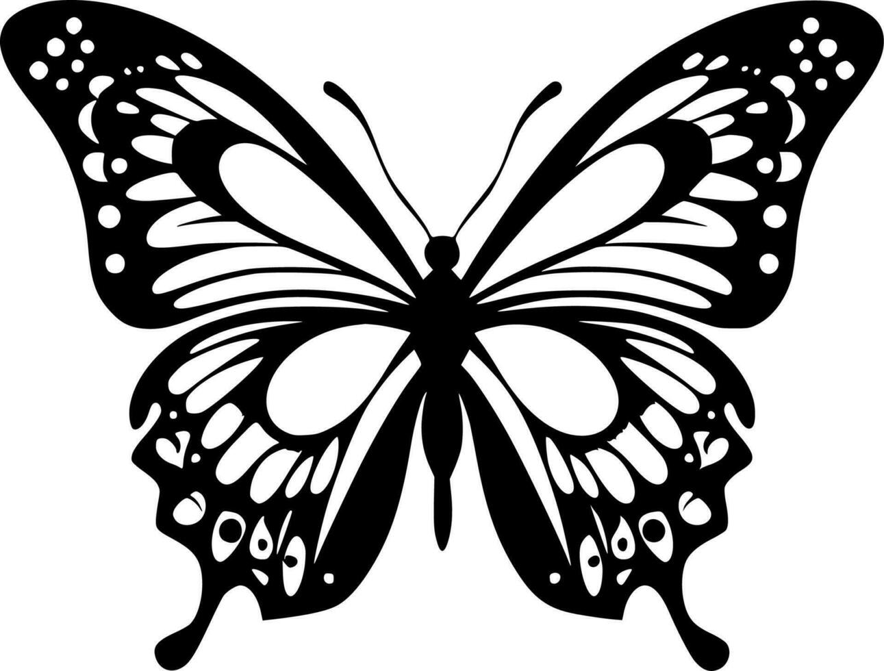 Butterflies - High Quality Vector Logo - Vector illustration ideal for T-shirt graphic