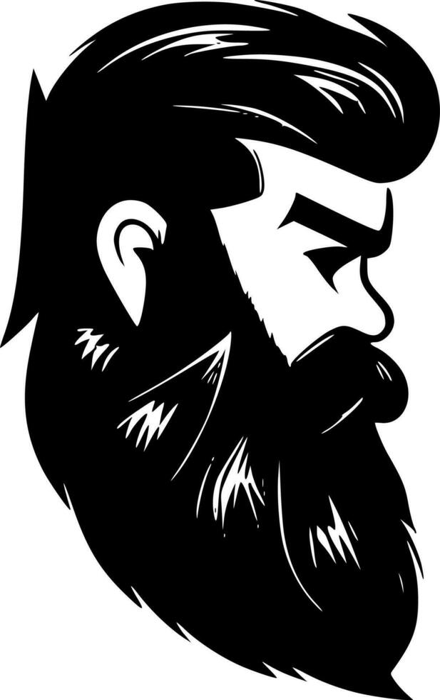Beard - High Quality Vector Logo - Vector illustration ideal for T-shirt graphic