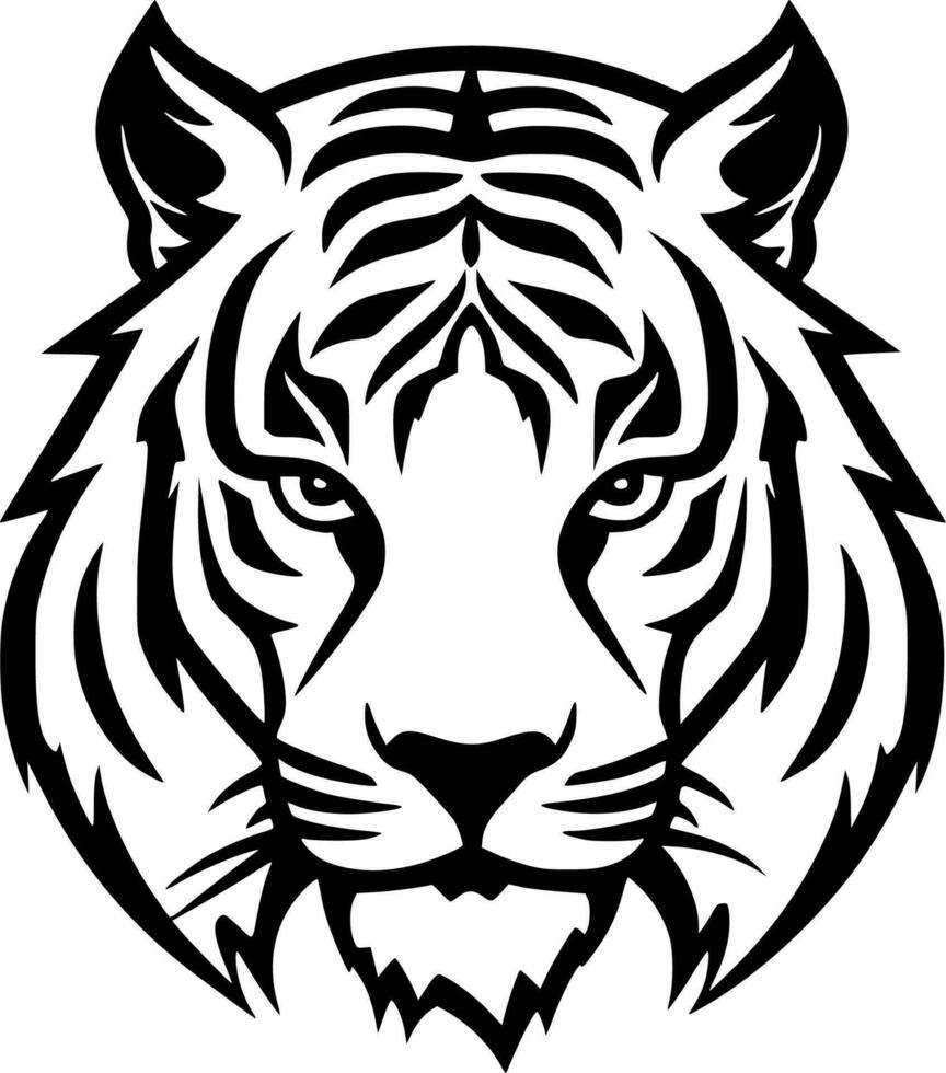 Tiger - High Quality Vector Logo - Vector illustration ideal for T-shirt graphic