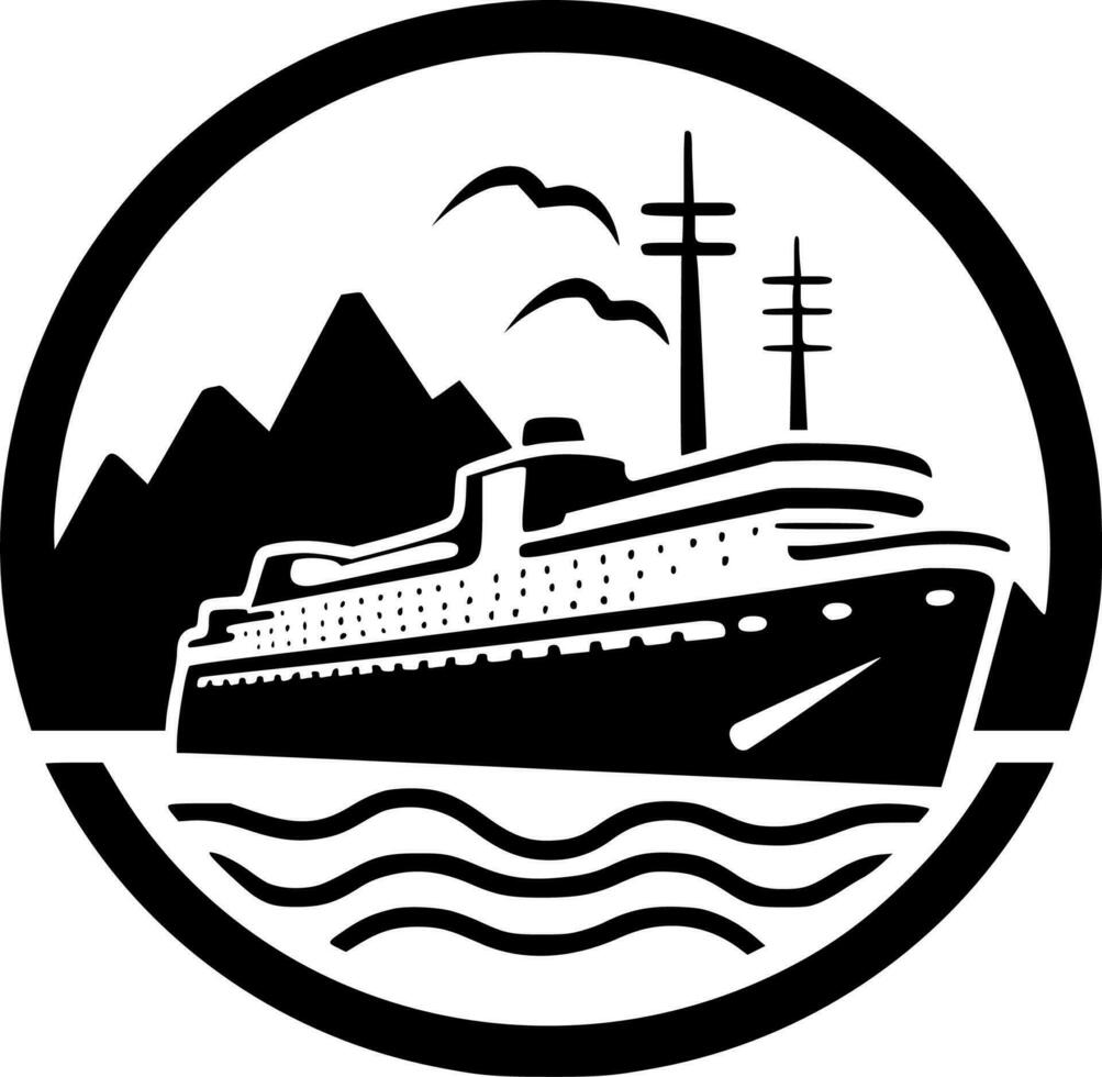 crucero - alto calidad vector logo - vector ilustración ideal para camiseta gráfico