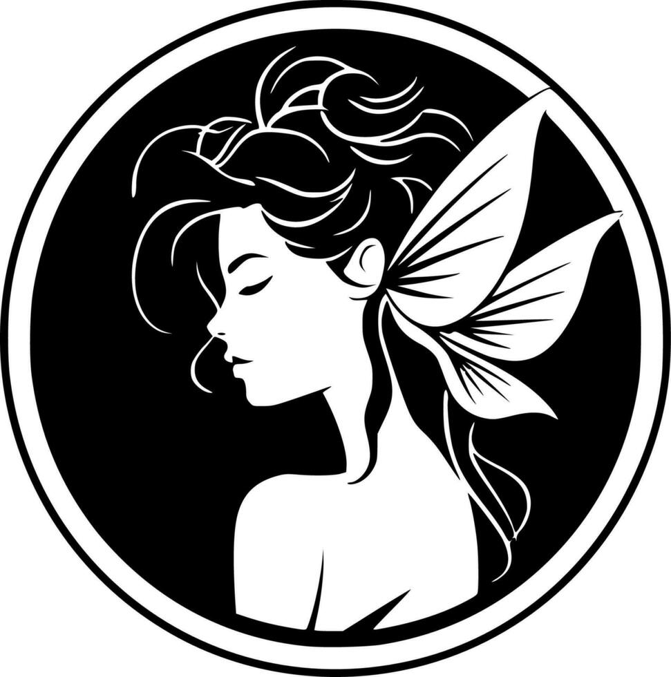 Fairy - High Quality Vector Logo - Vector illustration ideal for T-shirt graphic