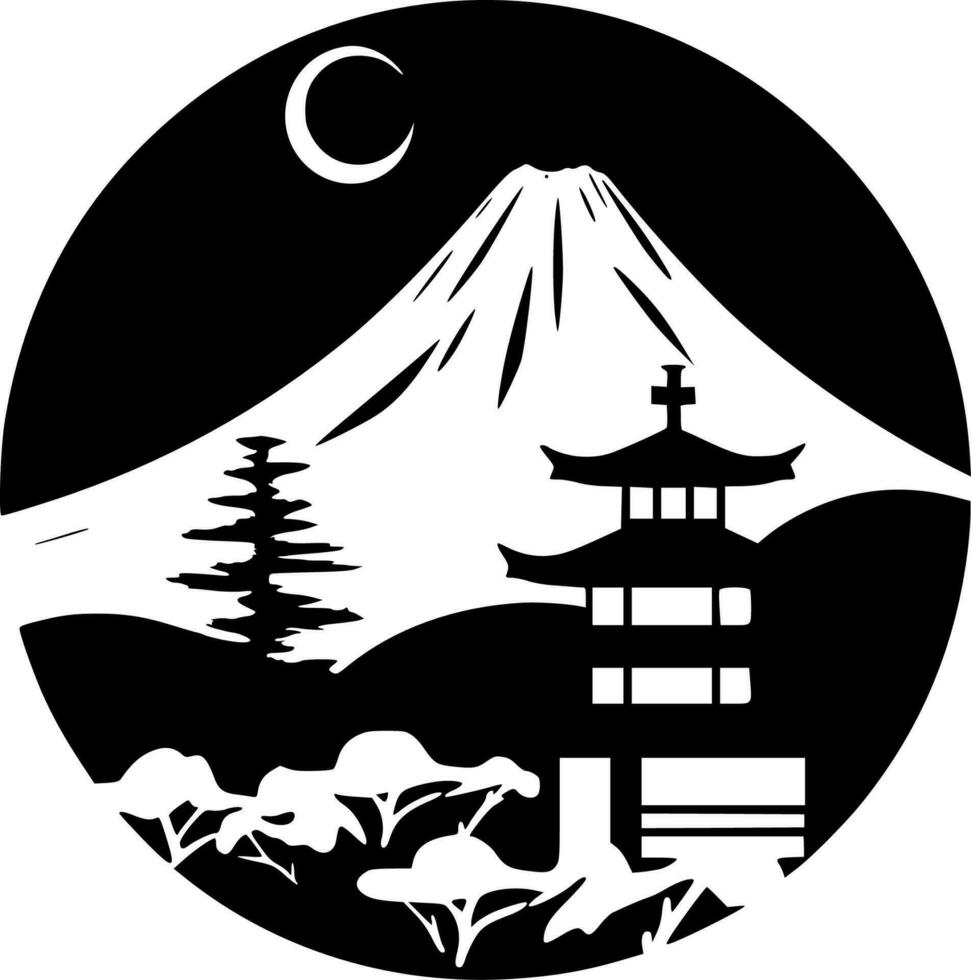 Japan - High Quality Vector Logo - Vector illustration ideal for T-shirt graphic