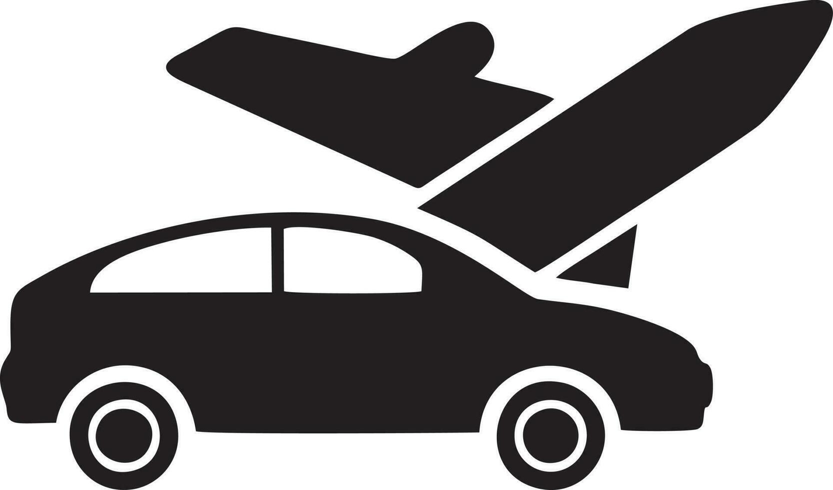 car vehicle transportation icon symbol vector image. Illustration of the automobile automotive motor vector design. EPS 10