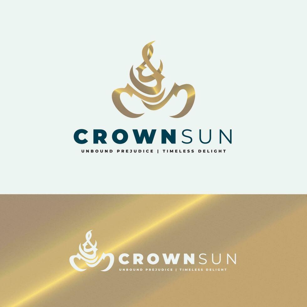 Royal Princess Crown and Queen Treasure Logo vector