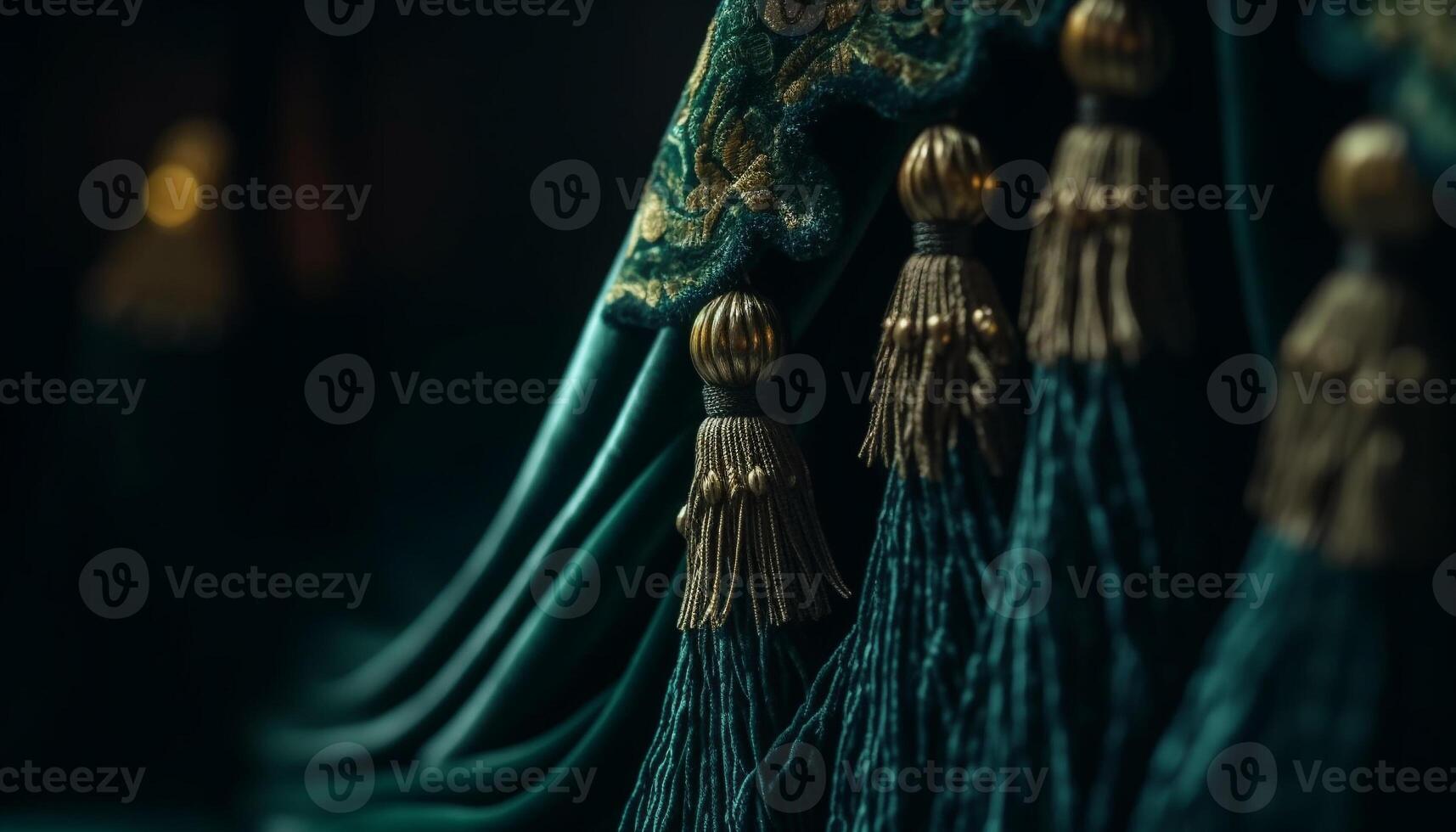Elegance and tradition meet in this ancient silk clothing collection generated by AI photo