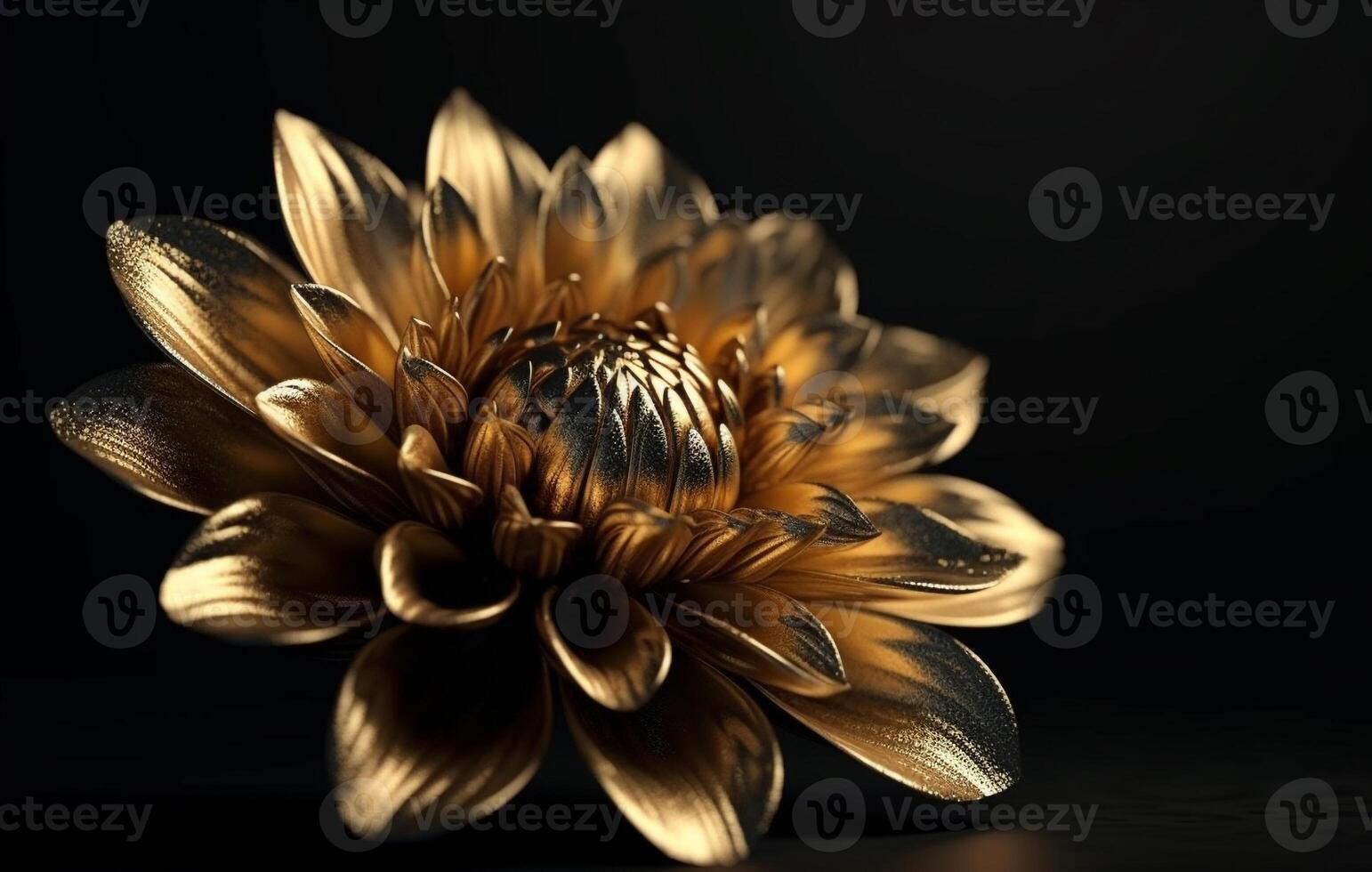 Fresh yellow gerbera daisy, a gift of beauty in nature generated by AI photo