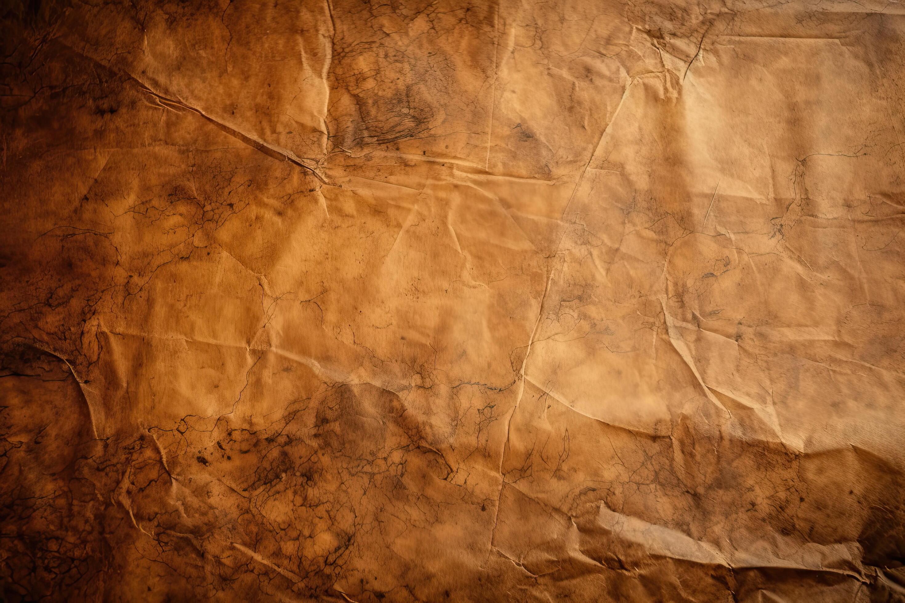 Old crumpled paper background. Brown crumpled paper texture. Abstract old brown  paper as vintage wallpaper backdrop, AI Generated 24581458 Stock Photo at  Vecteezy