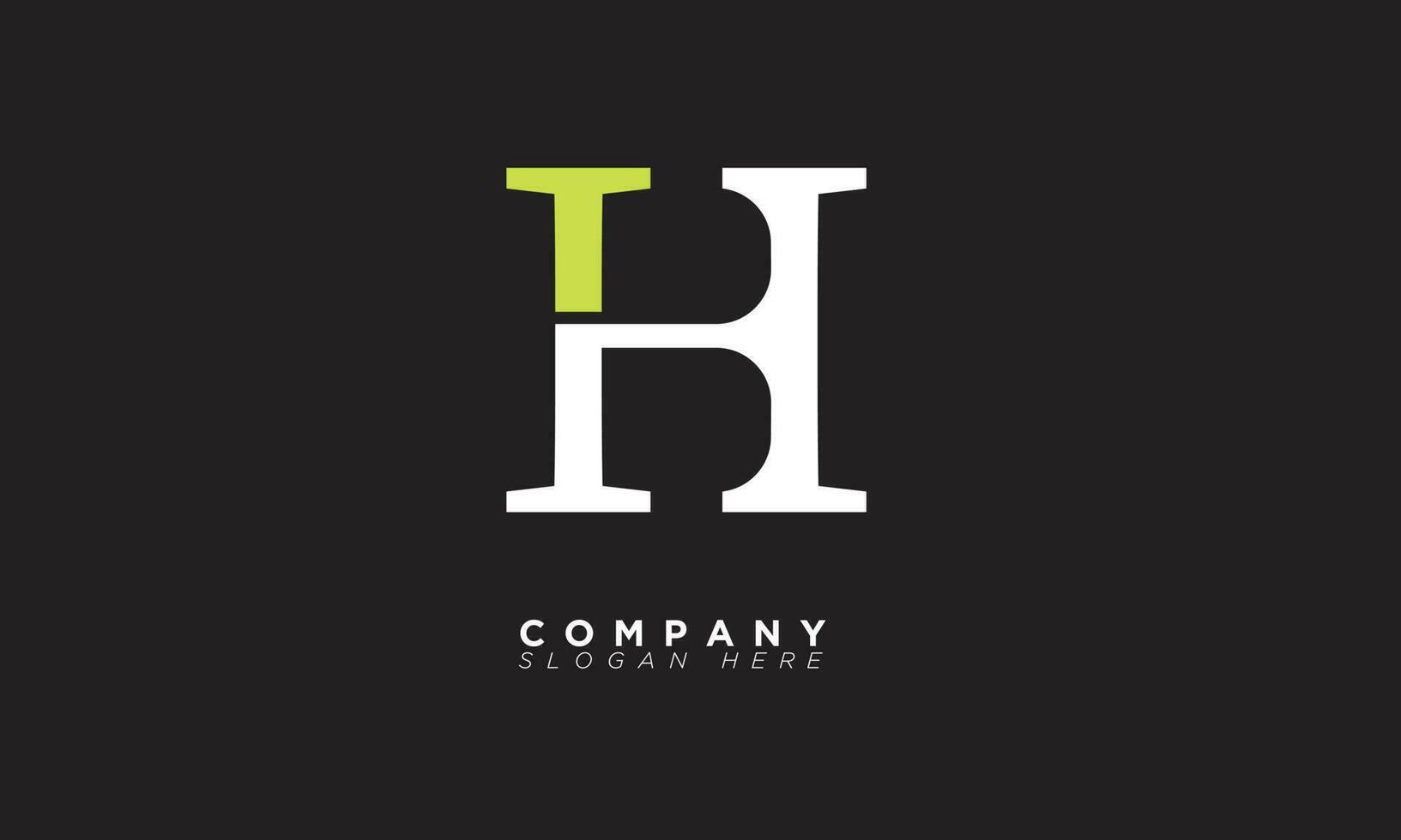 BH Alphabet letters Initials Monogram logo HB, B and H vector