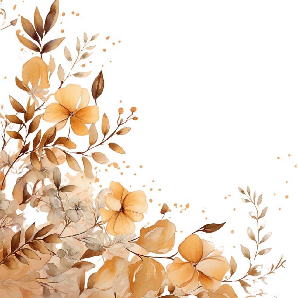 vattenfärg blommig blomma design, vattenfärg blomma arrangemang blommig, vattenfärg blomma design, blomma sublimering blommig ClipArt, bröllop dekoration, ai genererad png