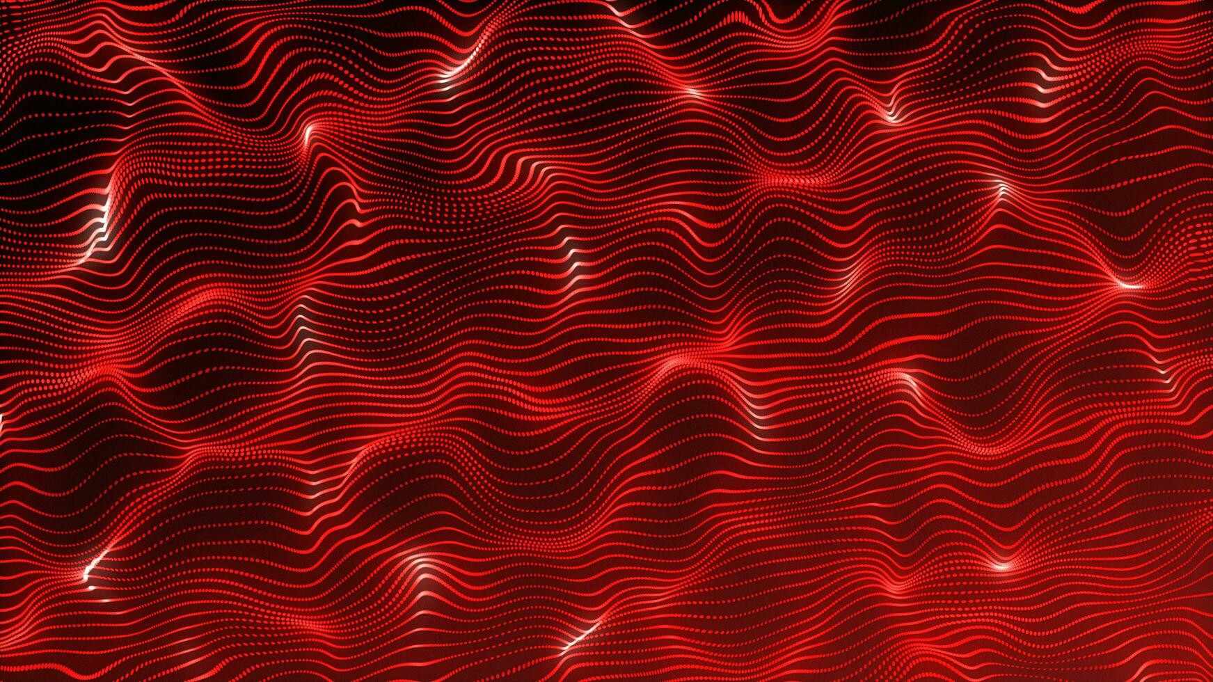 Red Glittering space particle form, futuristic neon graphic Background, energy 3d abstract art element illustration, technology artificial intelligence, shape theme wallpaper photo