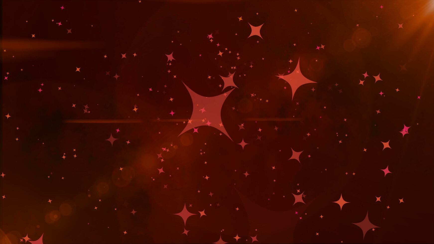 Red Glistering shiny star particle rain motion light luminance illustration night background, artistic space bokeh speed matrix magic effect background. photo