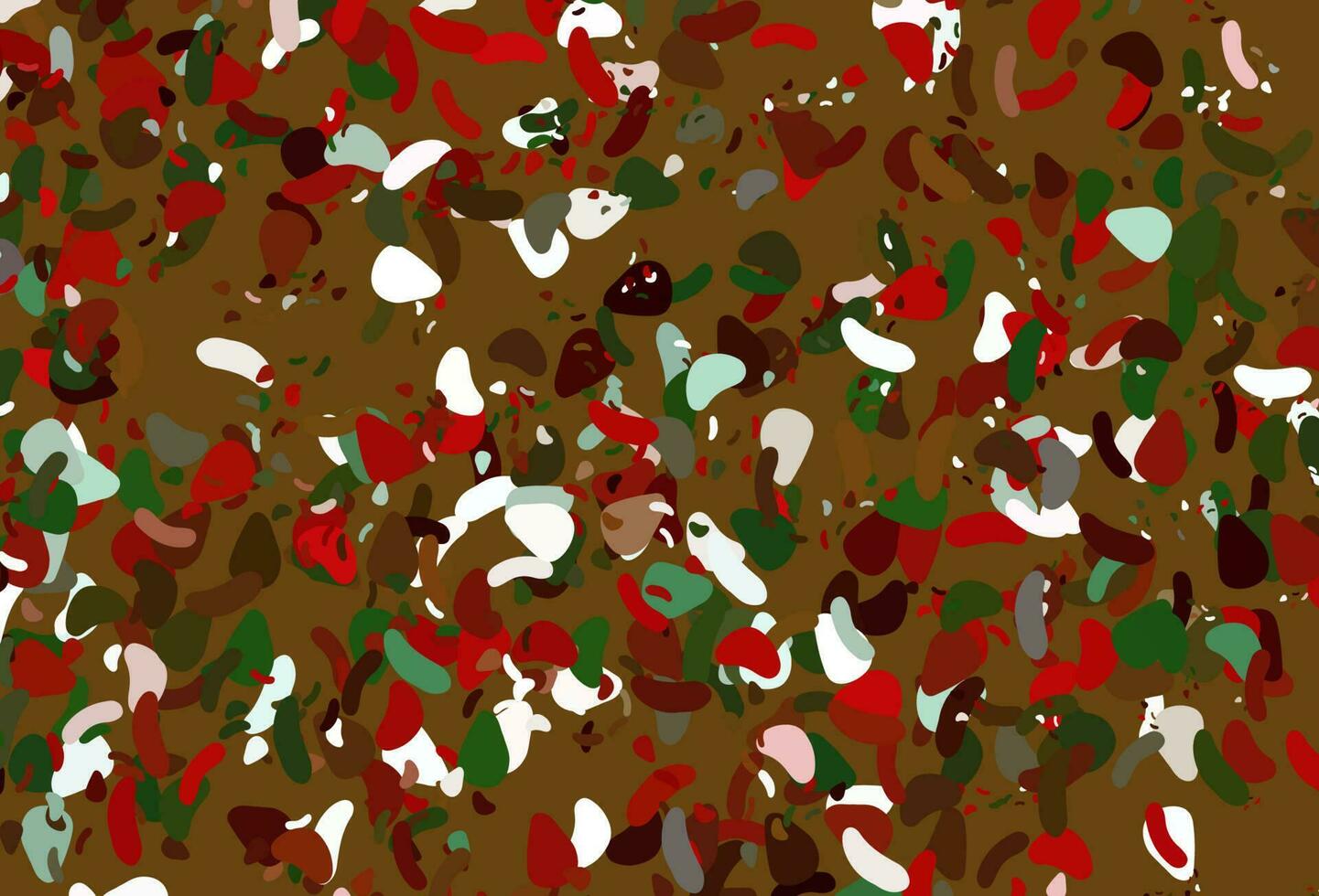 Light Green, Red vector template with memphis shapes.
