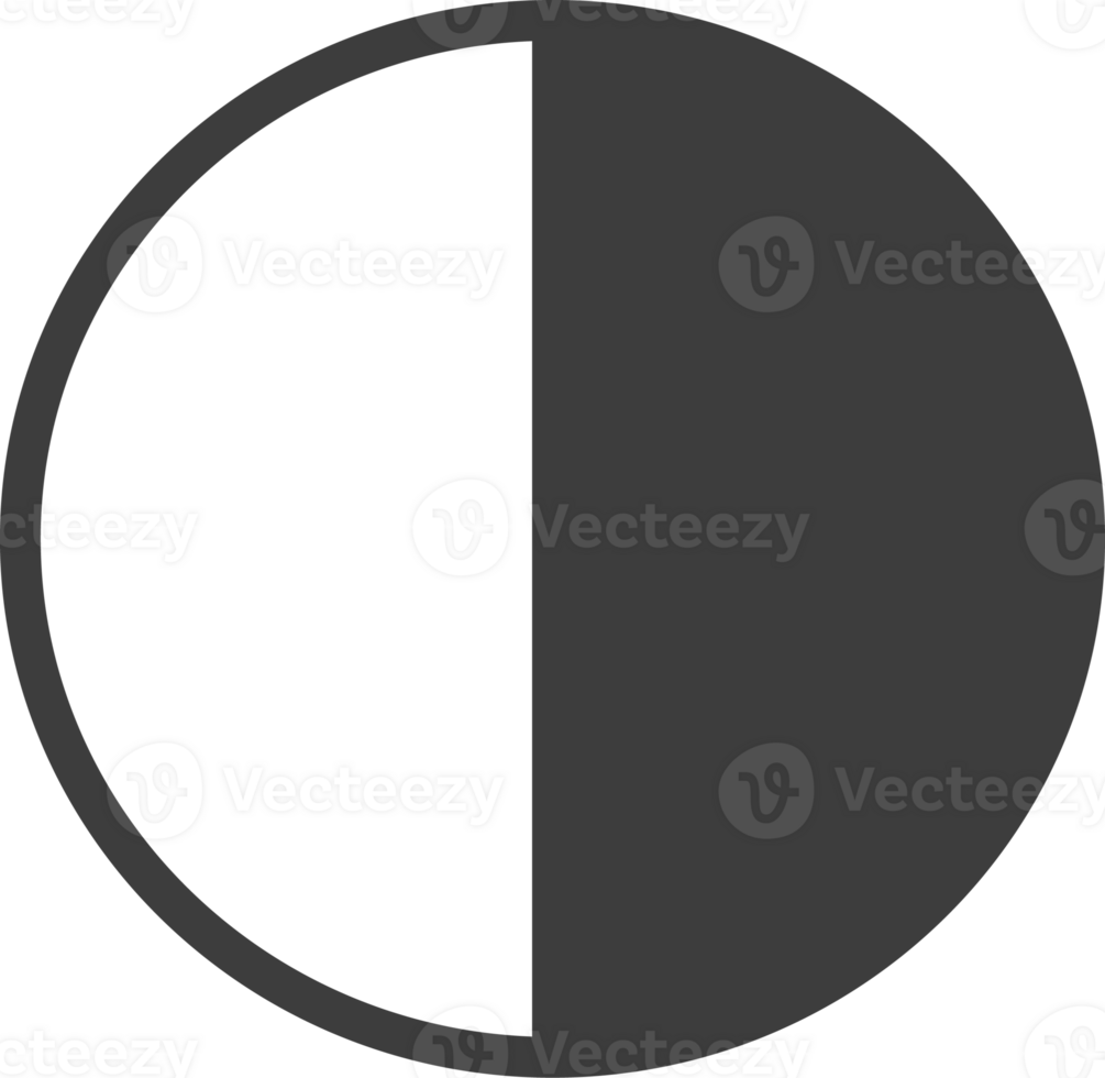 moon thin line icon, Weather icon set. png