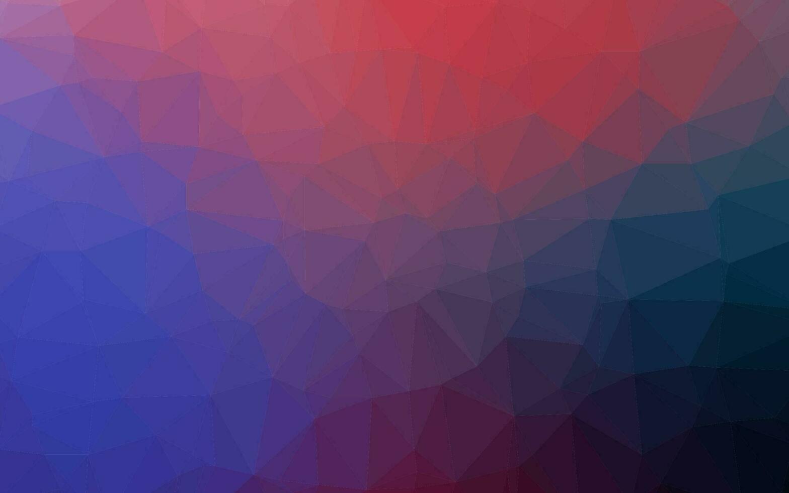 Dark Blue, Red vector abstract mosaic backdrop.