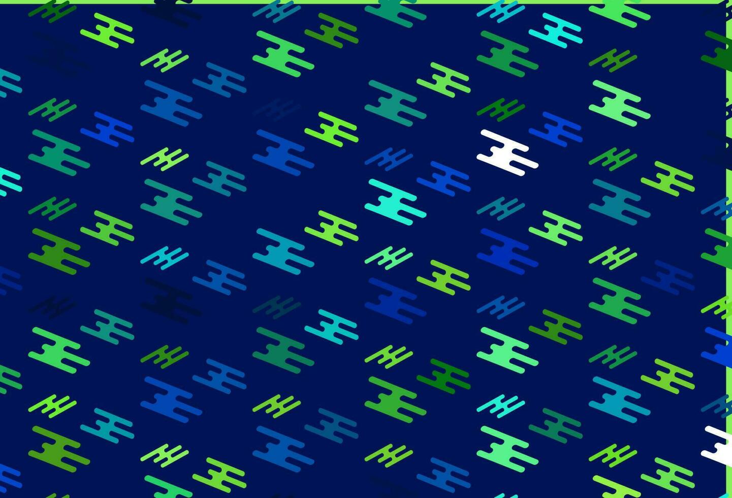 Light Green vector template with repeated sticks.