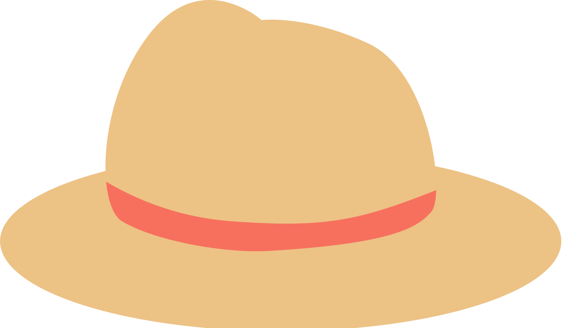 brown hat cartoon element 24584490 PNG