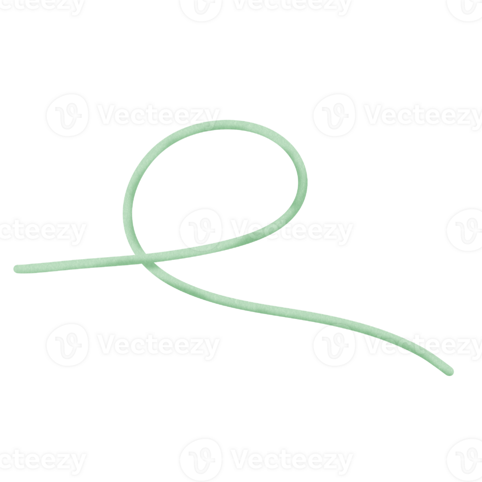A green line png