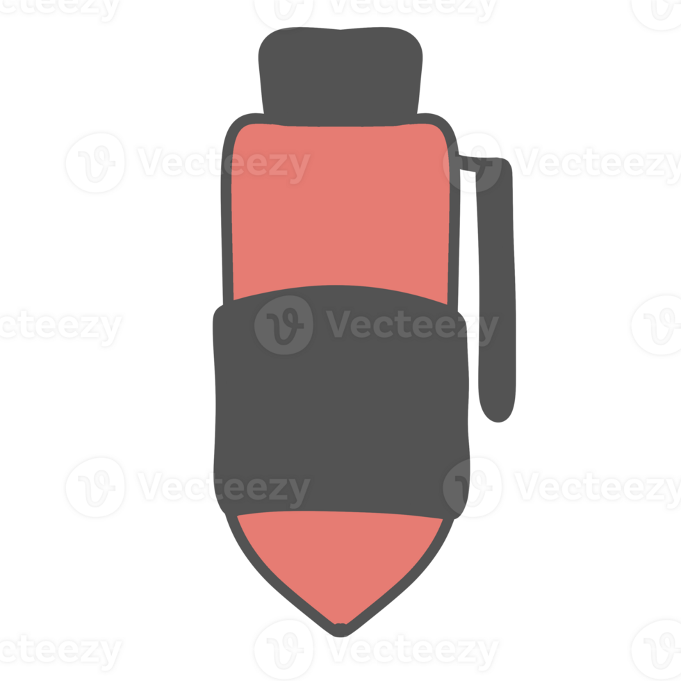 un rojo bolígrafo png