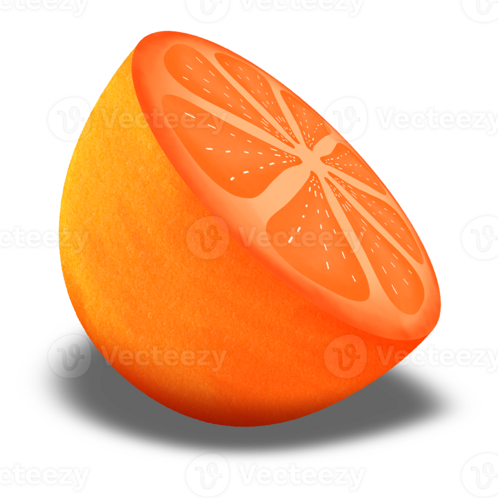 Lovely kawaii orange png