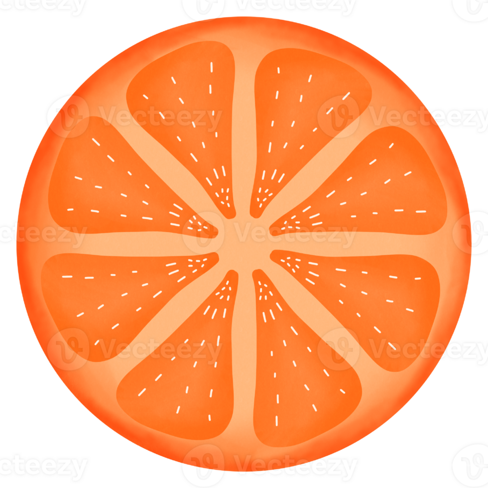 Lovely kawaii orange png