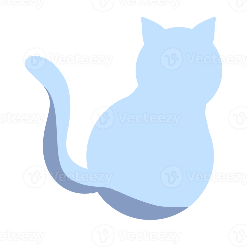 Little light blue kitten 24584898 PNG