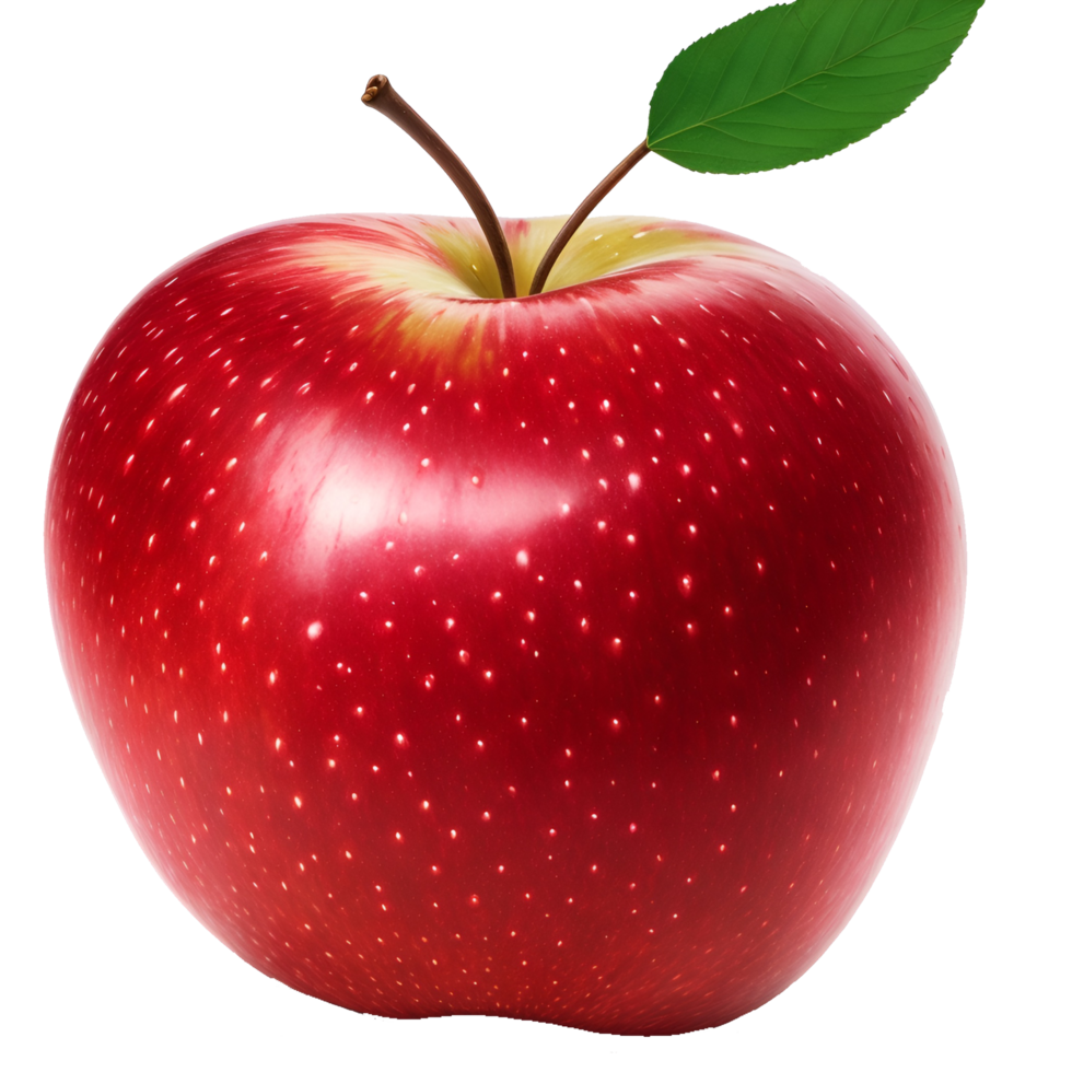Red Apple Fresh and Delicious generative with AI png