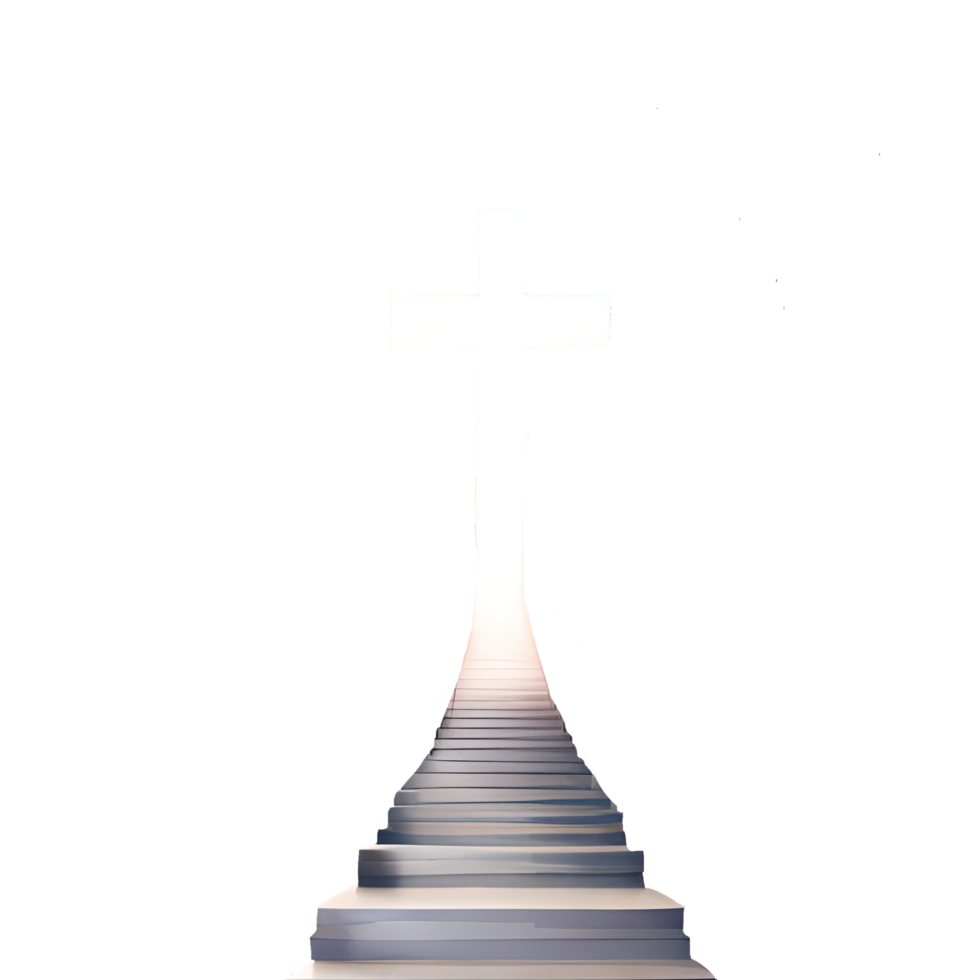 Auferstehung das Kreuz von Christus generativ mit ai png