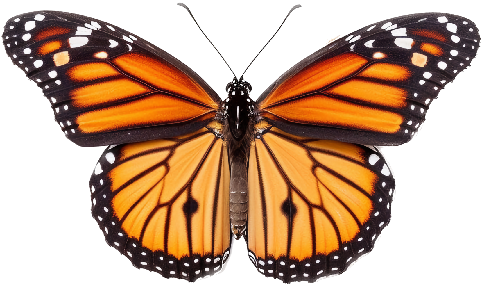 Schmetterling png mit ai generiert.