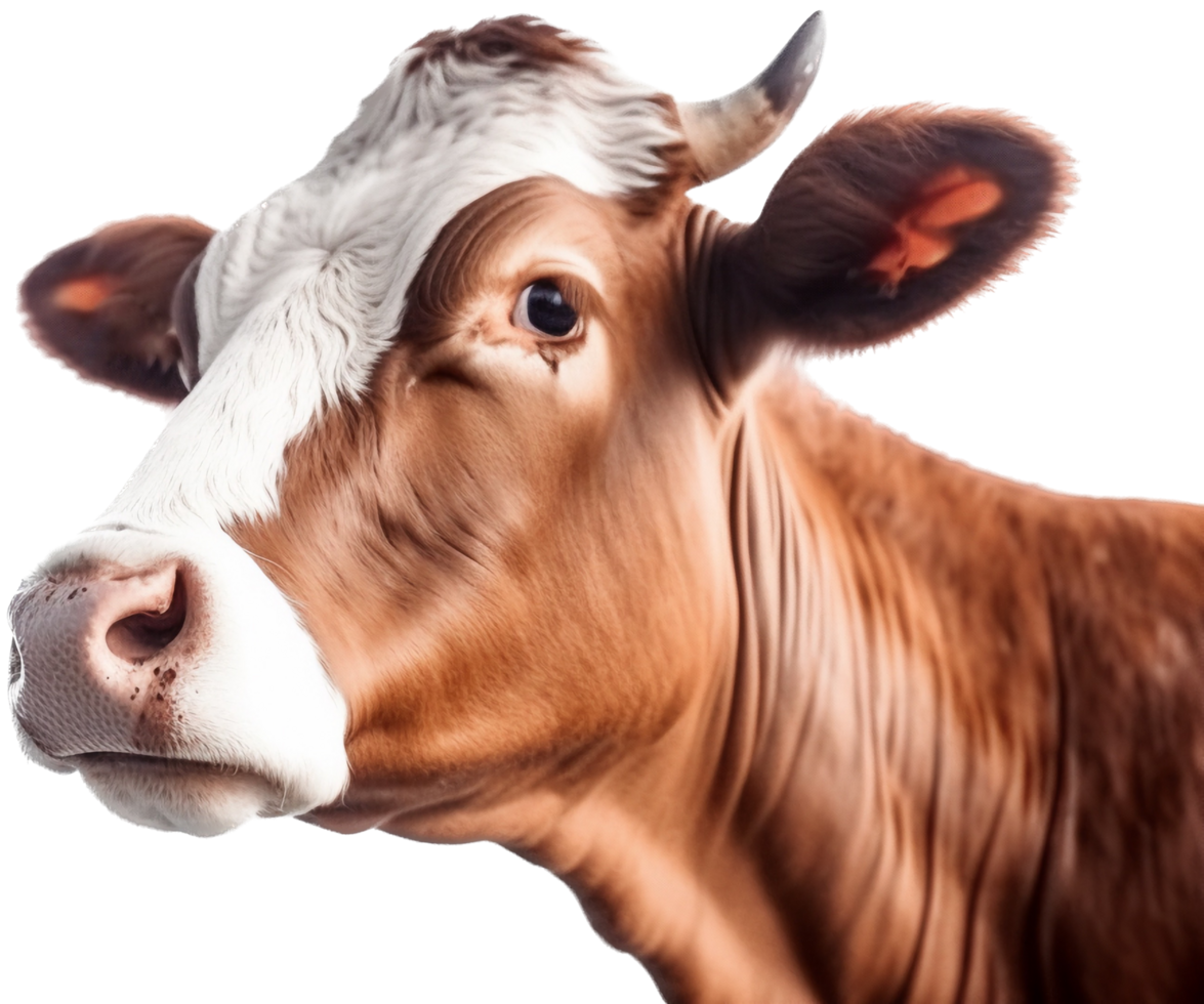 vache png avec ai généré.